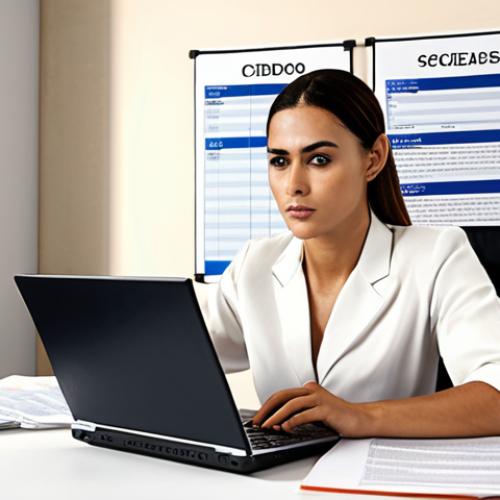 Home 15 **
Prompt: "Business consultant in a modern office setting, reviewing legal documents with a laptop displaying 'Código das Sociedades Comerciais' (Commercial Companies Code). Emphasis on Portuguese legal books and documents. The atmosphere is professional and focused on compliance and strategic planning. Portuguese flag subtly in background."
**