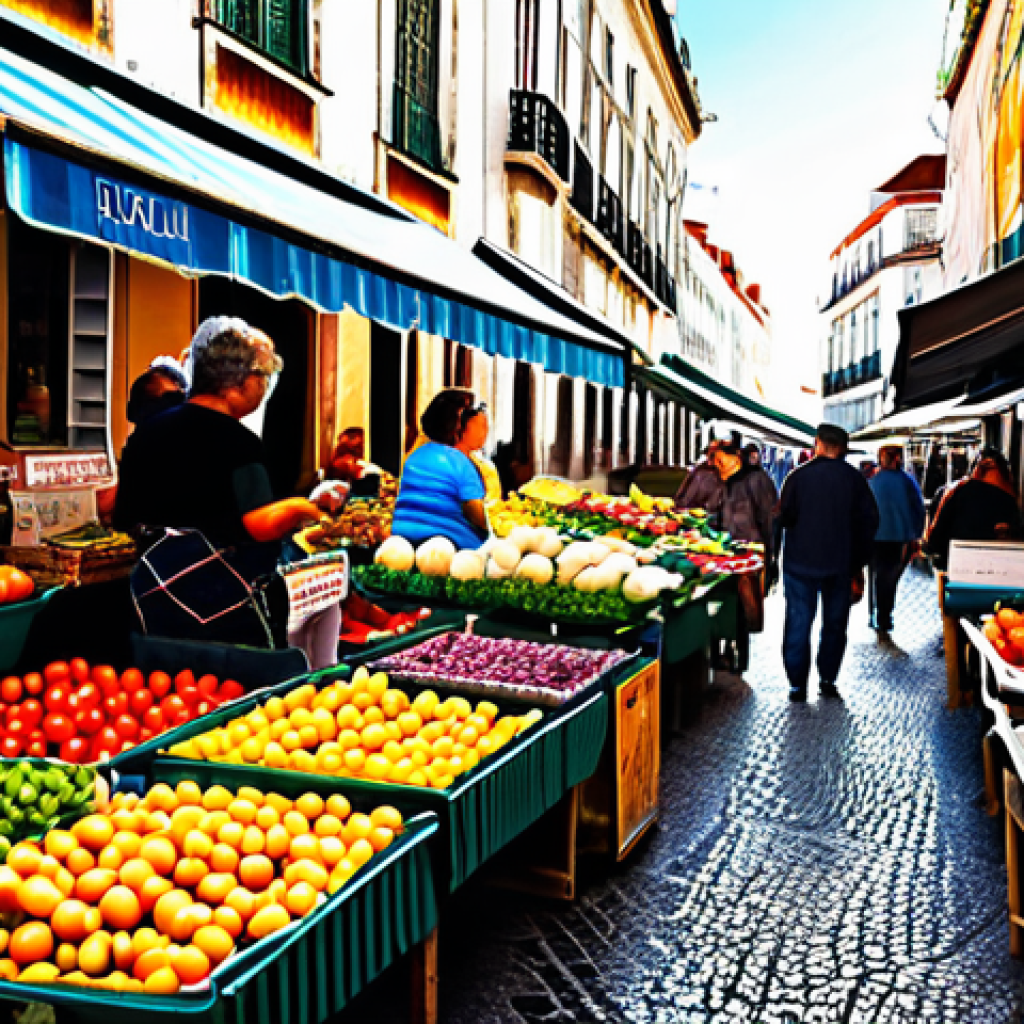 기업경영지도사 시험 전 날 준비 팁 - **

Prompt: "A bustling marketplace in Lisbon, Portugal. Colorful stalls overflowing with fresh prod...