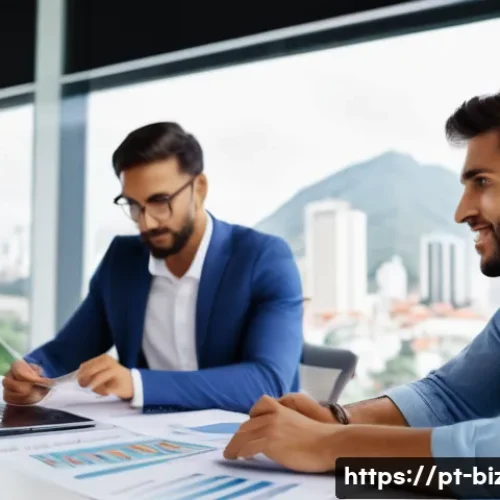 기업경영지도사 실기시험 실제 사례 - A professional business consultant analyzing detailed financial reports with graphs and charts on a ...